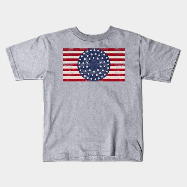 WATCHMEN - U.S. FLAG Kids T-Shirt by ROBZILLA